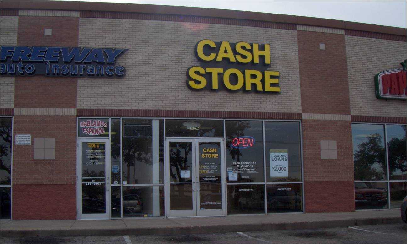 The Cash Store -  #7139