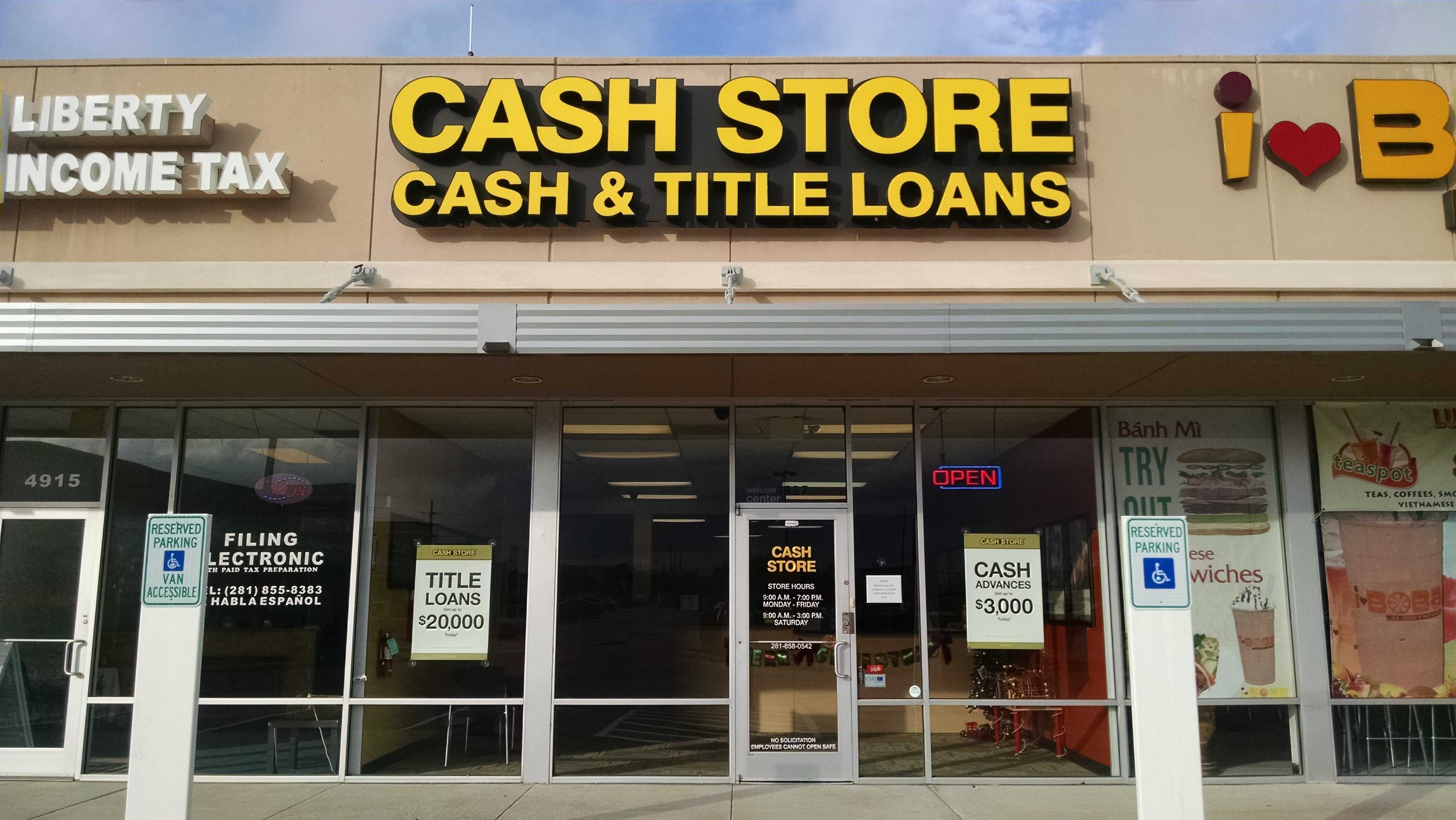 The Cash Store -  #7207
