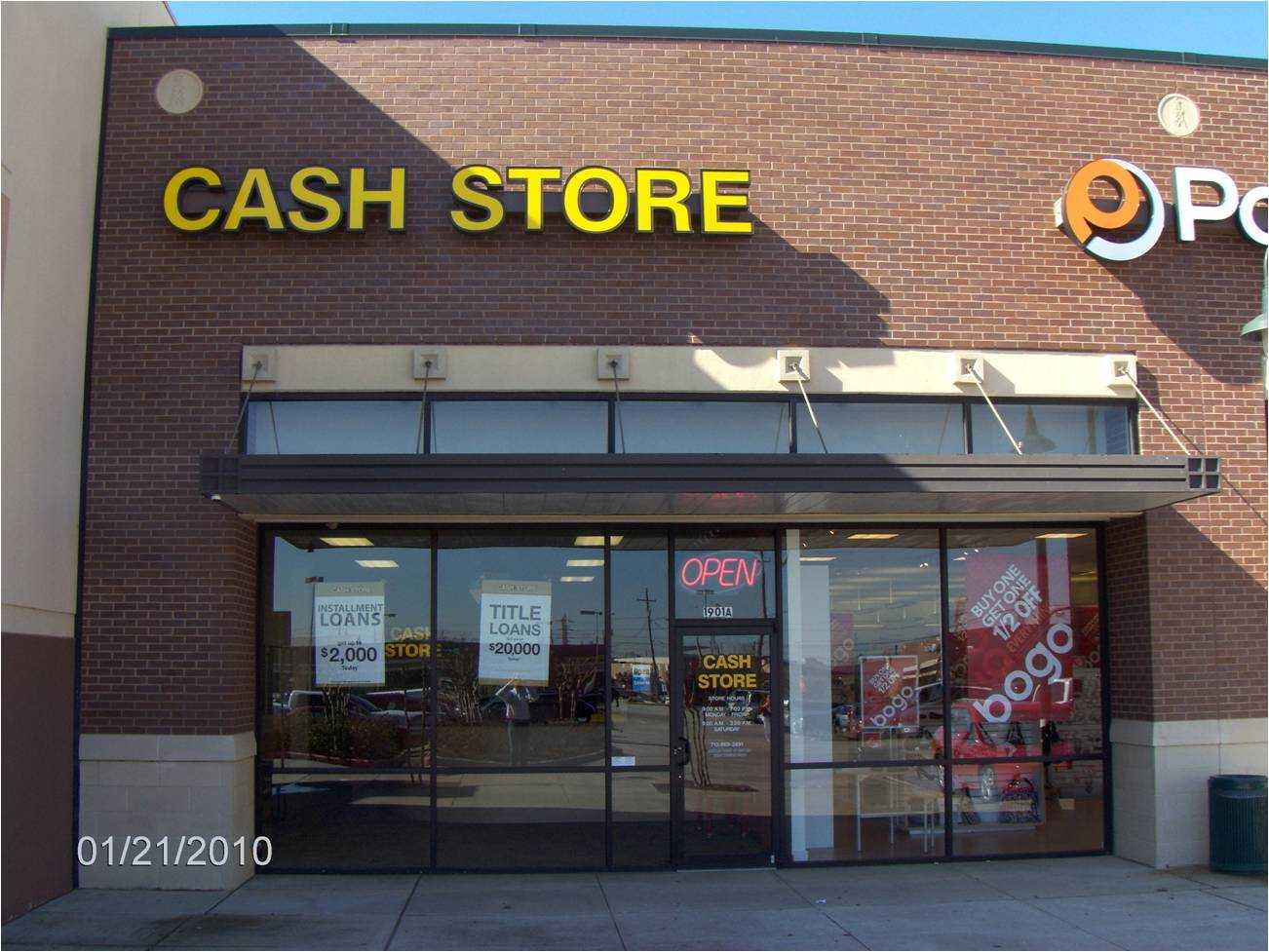 The Cash Store -  #7124