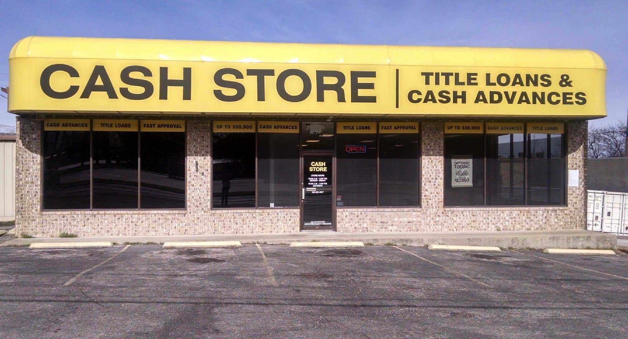 The Cash Store -  #708