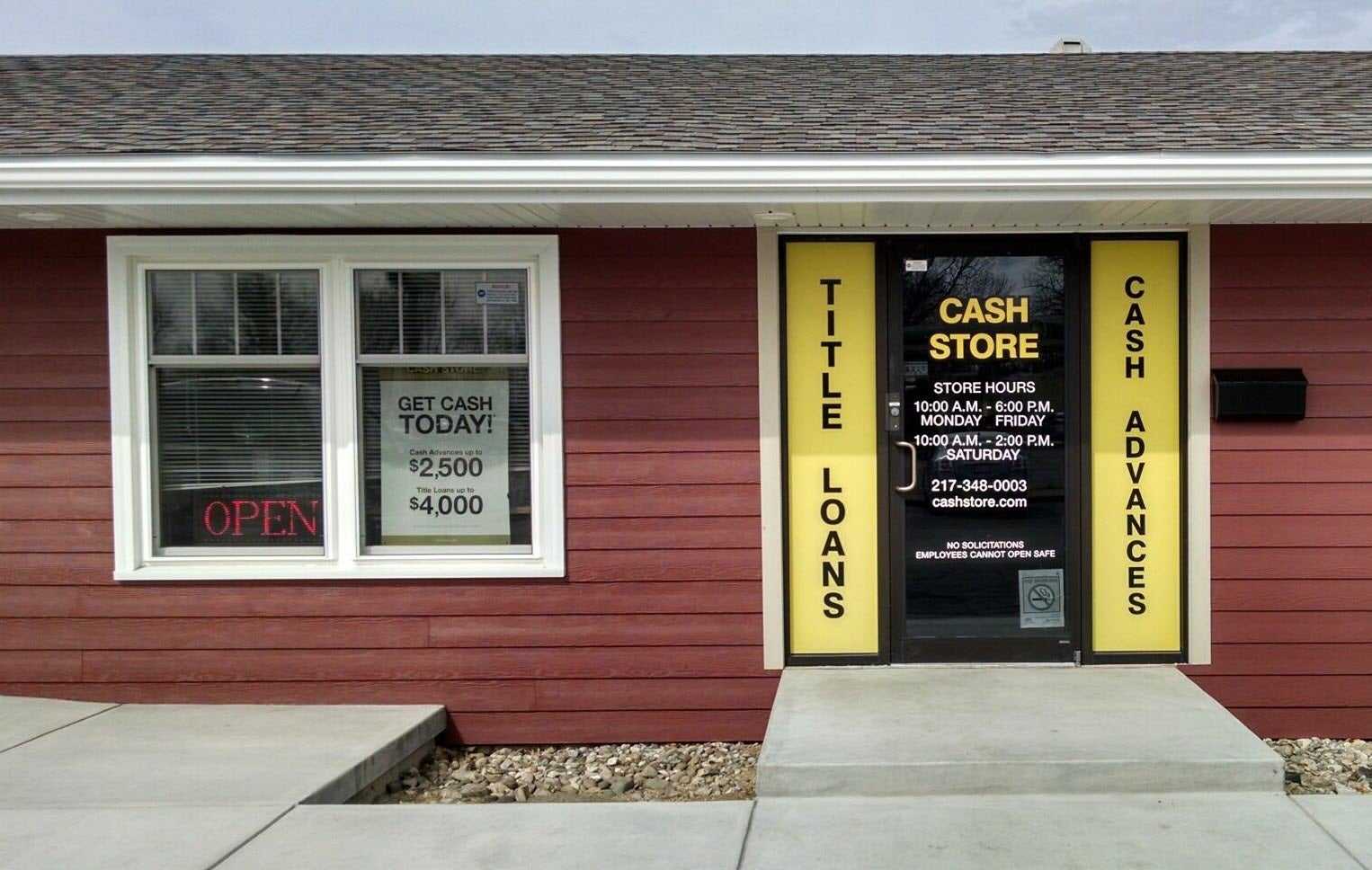 The Cash Store -  #315